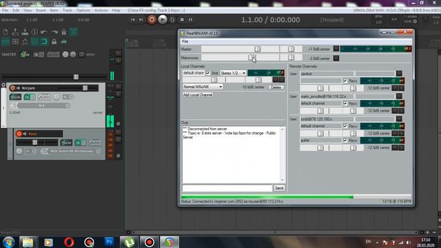 Играем, репаем, джемим музыку вместе онлайн через Ninjam в Reaper | Избушка смотреть онлайн
