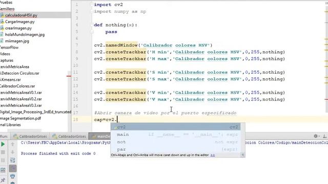2. Introducción y desarrollo de calculadora de Máscaras Open Cv y Python смотреть онлайн