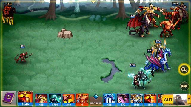 Heroes Magic War Ep98 - Explore: High Scholomance - Arena 43 Walkthrough