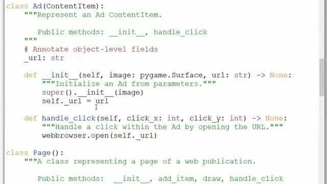 Overriding methods in Python; No Background Music; Objects & Games with Python Chapter 5 Video 2 смотреть онлайн