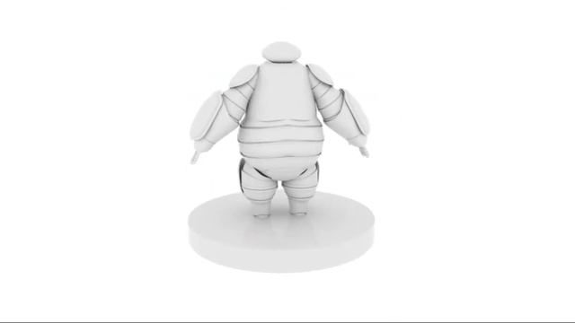 Baymax Big Hero 6 Chrarcter Modeling смотреть онлайн
