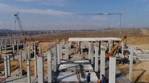 Волгоградсверху - строительство школы в Родниковой Долине