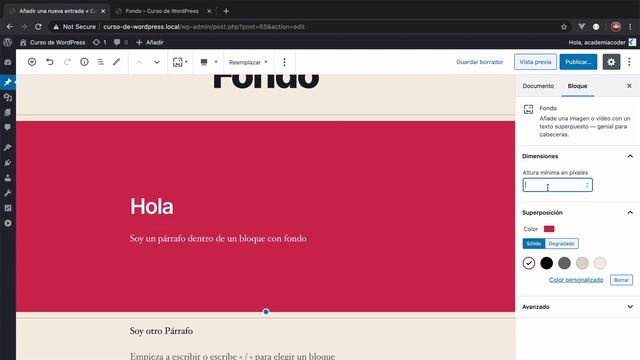 WORDPRESS - Fondo y efecto Parallax - Curso de WordPress #16 смотреть онлайн
