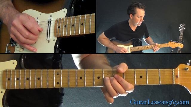 The Show Must Go On Instrumental Guitar Lesson (Part 1) - Queen смотреть онлайн