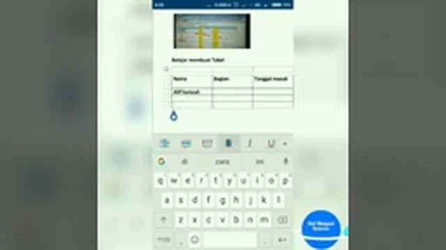 Tutorial menggunakan ms Word di Hp Android смотреть онлайн