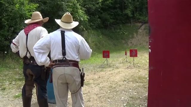 Sunrise Rider and Polish Pistolero shooting with the Oconomowoc Cattlemen's Association смотреть онлайн