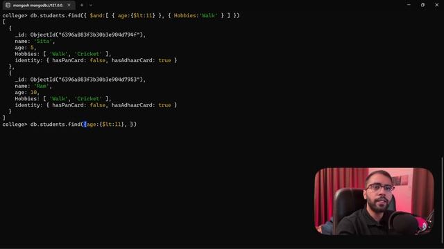 Logical Operators in MongoDB in Hindi ( $not, $and, $or & $nor) смотреть онлайн