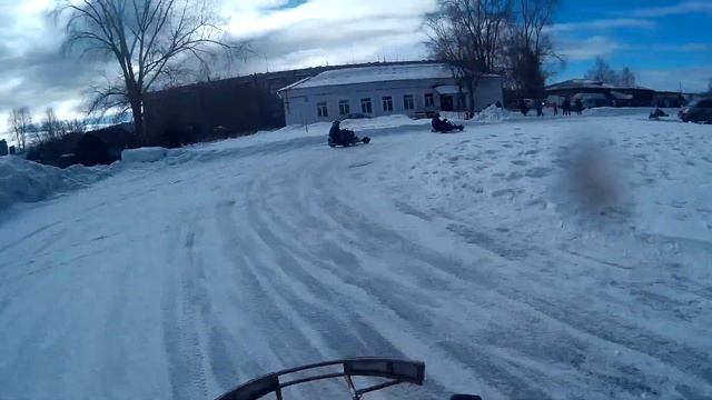 Зимний картинг. Ревда. Класс Е. Финал смотреть онлайн