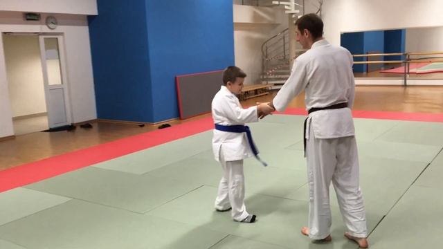 Занятие в группе айкидо Рютенкай. Тренировка. 3 часть | Aikido | 合気道 смотреть онлайн