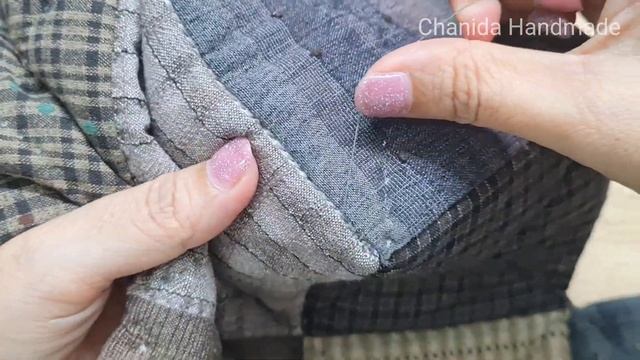 EP205 : DIY 12 Pieces patchwork bag | Bag sewing tutorial смотреть онлайн