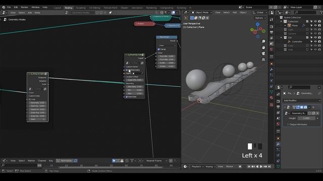 [Noding] Rolling Balls on Spring - Blender Geometry Nodes 3.0 Field смотреть онлайн