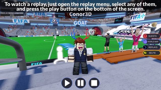 [EVENT] How to get the REPLAY VR HEADSET & REPLAY AURA in FIFA WORLD | Roblox смотреть онлайн