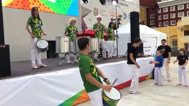 Бразильская самба зазвучала на студвесне в Ставрополе смотреть онлайн