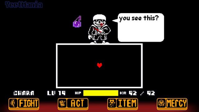 UnderTale Last Breath: Phase 1 Animation смотреть онлайн