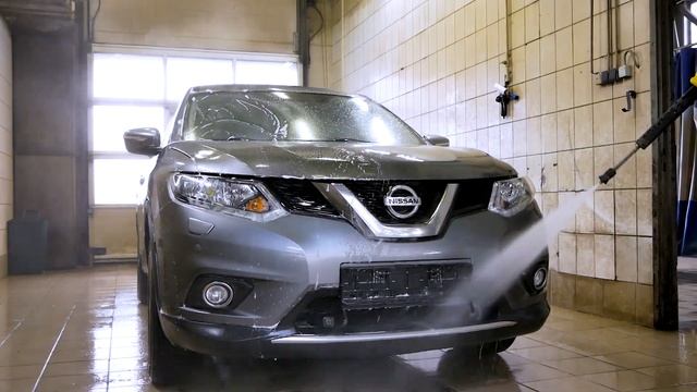 Премиум мойка с ручным нанесением твердого воска - NISSAN смотреть онлайн