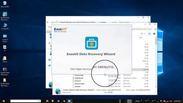 EaseUS Data Recovery Wizard 11.9 Crack License Code 2018 [100% Working]