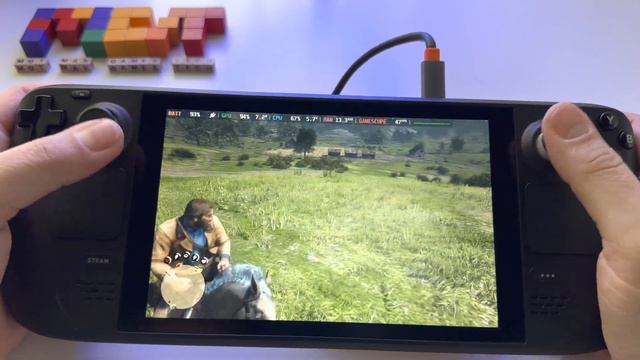 Red Dead Redemption 2 (Steam Store Version) - Steam Deck Gameplay