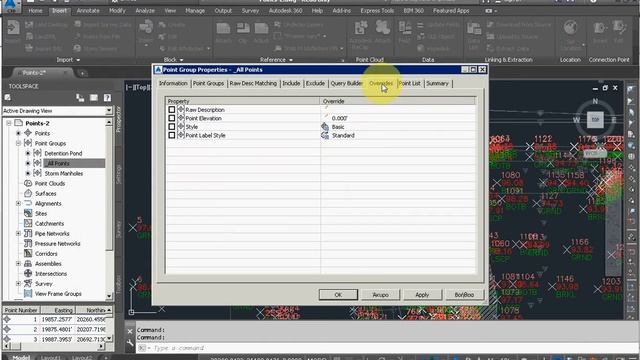 Civil 3d 2015 / Exercise 6: Changing Point Group Display Order смотреть онлайн