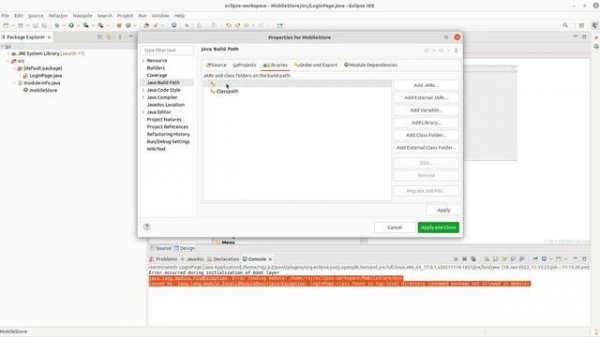 java.lang.module.InvalidModuleDescriptorException