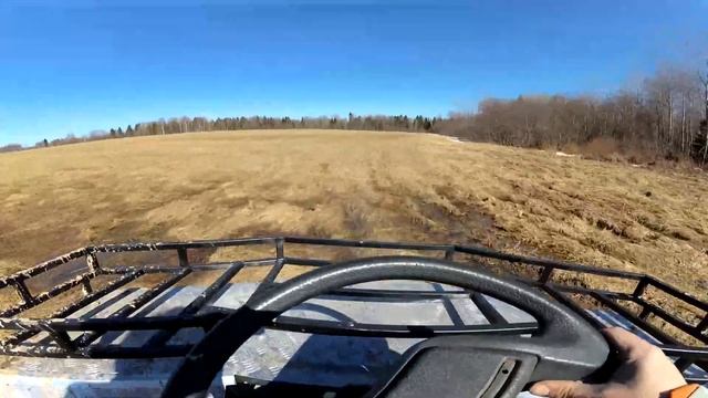 Вездеход "Кальмиус-420" на шинах низкого давления смотреть онлайн
