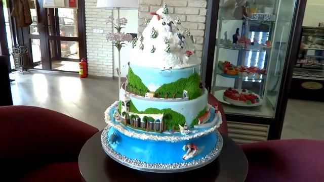 Кондитерская "Ваниль" в Сочи, на улице Виноградной. Март 2015SOCHI RUSSIA смотреть онлайн