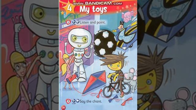 Kids Box Starter Unit 4 p 24,ex 2 смотреть онлайн