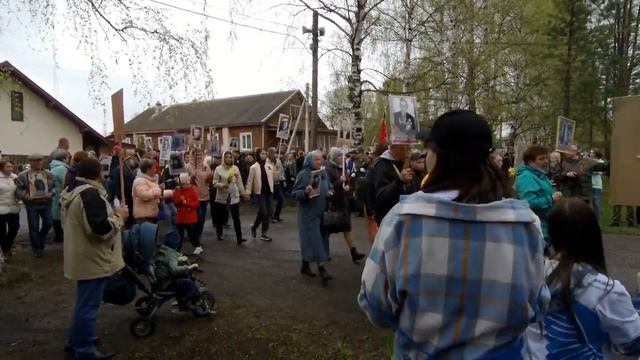 Праздник День Победы 9 мая 2022 года в г. Мантурово Костромской области. смотреть онлайн