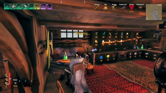 Valheim Raft, the Seg Luxi (Sail Ox) смотреть онлайн