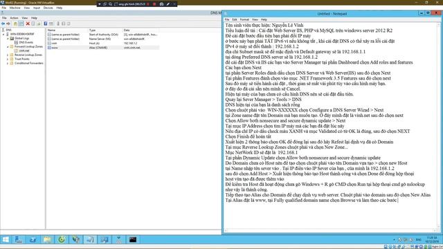 [Tiểu luận] Đề tài cài đặt và cấu hình Web Server IIS, PHP và MYSQL trên Windows Server 2012 R2 смотреть онлайн