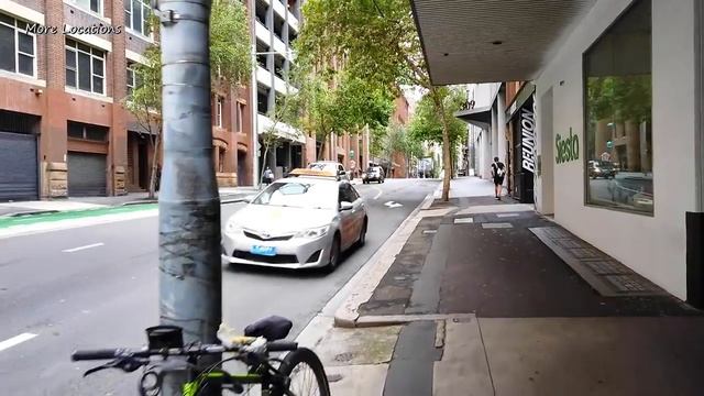 SYDNEY Australia 2021 - Exploring Kent Street | Walking from Sydney Observatory. Sydney Walking Tou смотреть онлайн