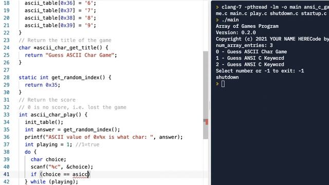 C Prog Skills Using Replit: Lesson 7: Array of Games: Part 5 смотреть онлайн