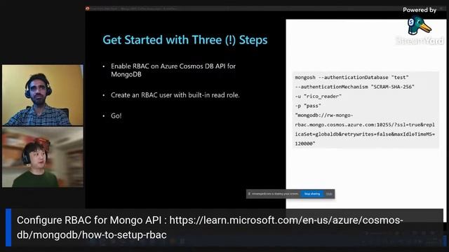 Coffee 4: Role-based access control in Azure Cosmos DB for MongoDB смотреть онлайн