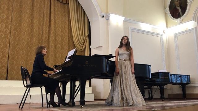 Каролина Руденко, произведение "Островок" С.В Рахманинов смотреть онлайн