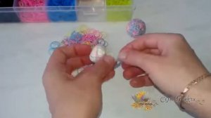 Как сделать мячик (шарик)-попрыгунчик из резинок своими руками