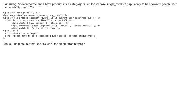 Wordpress: Require Capability to View Woocommerce Product (2 Solutions!!) смотреть онлайн