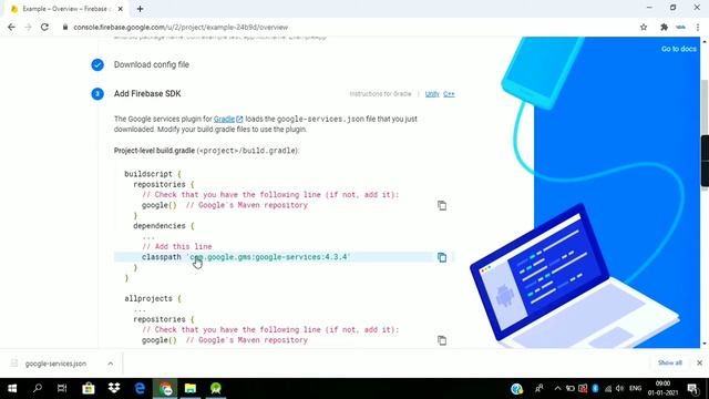 Integrating firebase analytics to Android app | #firebase | #analytics | Android studio смотреть онлайн