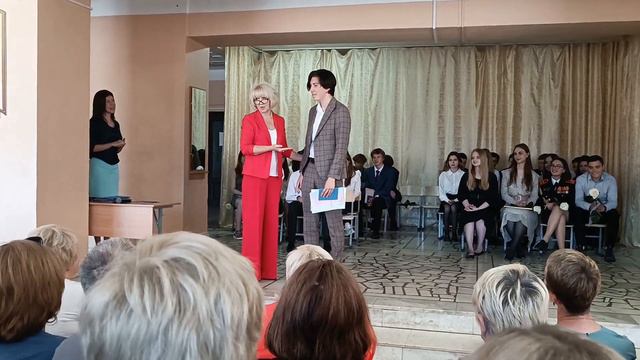 Вручение аттестатов 2022г.