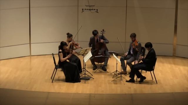 Mozart Clarinet Quintet in A Major, K. 581 - Wonkak Kim (basset clarinet) with Attacca Quartet смотреть онлайн