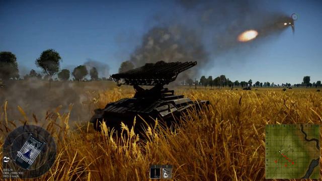 Katyusha rocket launcher / War Thunder смотреть онлайн