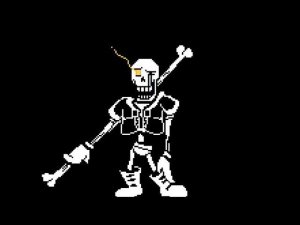 Undertale: Disbelief Papyrus/phase 1 mercy