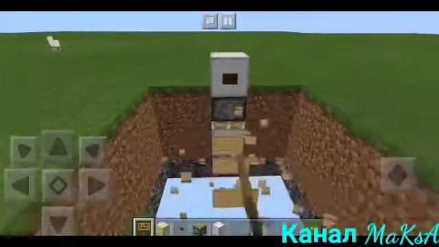 Как сделать ловушку с песком в Minecraft смотреть онлайн