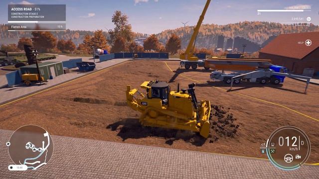 Building an access road! | Construction Simulator 2022 | Gameplay смотреть онлайн