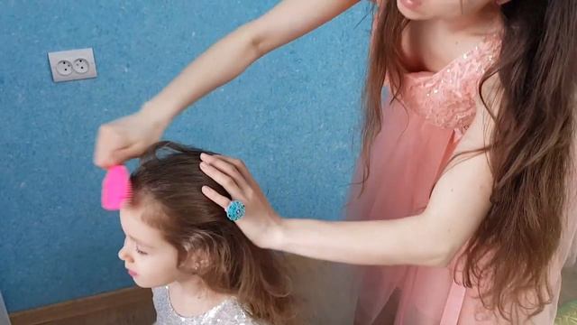 Превращение в принцесс/Макияж для девочек/Rapunzel/Двойнята смотреть онлайн