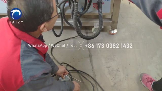 Deep automatic samosa frying machine | industrial dumpling fryer смотреть онлайн