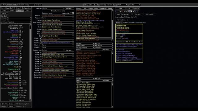 CWDT 3.21 Forbidden Rite POE. Occultist. 15-20 div all content (normal). Guide. смотреть онлайн