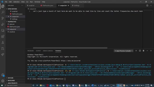 File Writing in Java смотреть онлайн