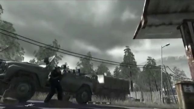 Call Of Duty 4 modern warfare миссия16 Грехи Отцов смотреть онлайн
