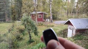 Солнечная электростанция для освещения в бане.