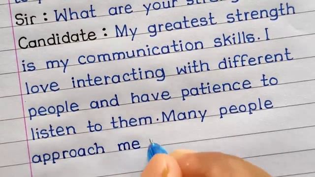 Interview Questions And Conversation Between HR |Introduction For Interviews , Simple Tricks смотреть онлайн