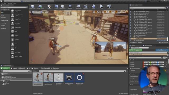 Building a Polygon Western Demo in Unreal Engine (3) смотреть онлайн